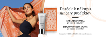Letné darčeky od Institut Esthederm v hodnote viac ako 66€. Lift repair maska a osuška zadarmo.